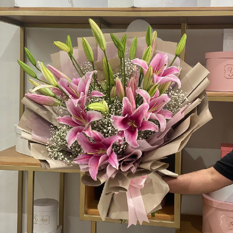 Ramo de acapulcos con gypso