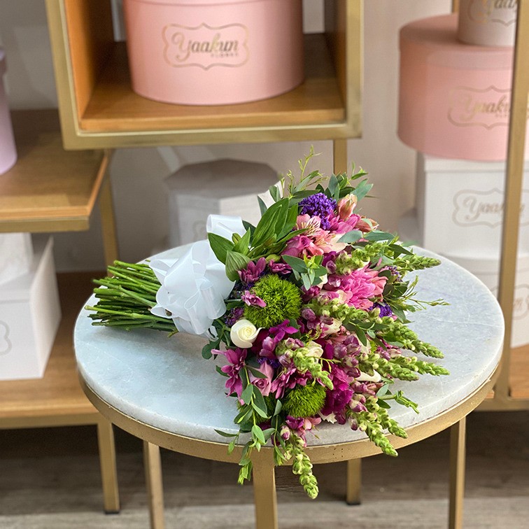 Ramo de flores happy green